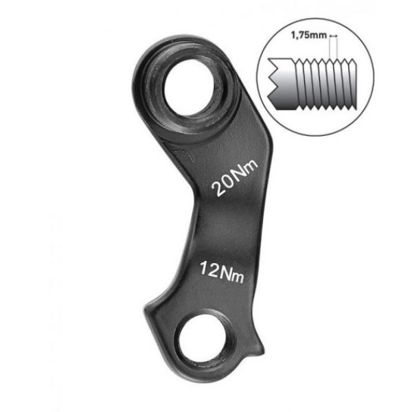 Ухо GH-199 KTM dir mount M12 pitch 1.75mm