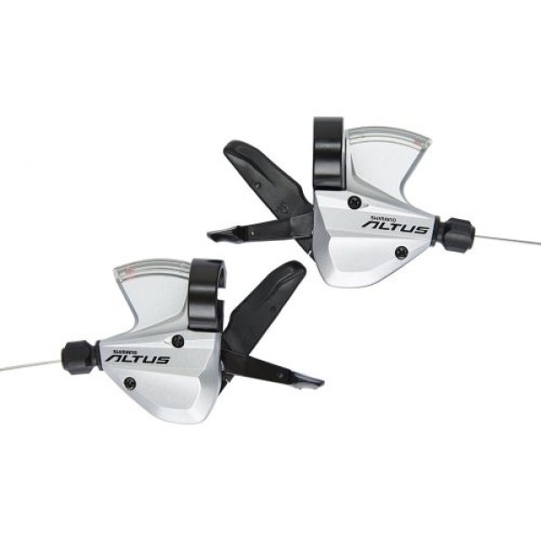Команди Shimano Altus SL-M370 - 3х9 ск сиви комплект