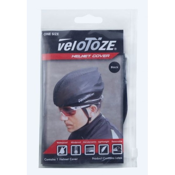 Професионално покривало за каска VeloToze Black