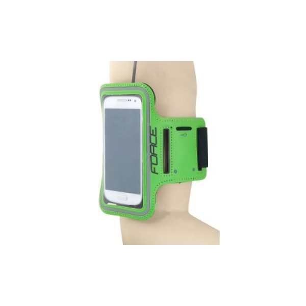 Спортна калъфка за смартфон Force Green