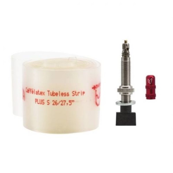 Ленти за безкамернигуми + вентили CaffeLatex Strip Plus L 26/27.5''